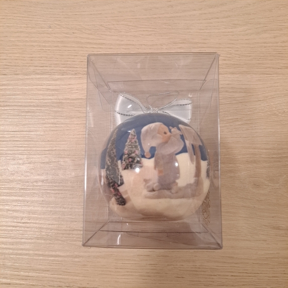 NEW The Enesco Precious Moments Collection Round Ornament 1992 Samuel J. Butcher - Picture 2 of 5